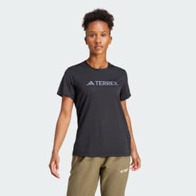 adidas Terrex Multi Climacool Logo Tech Tee - Black | adidas UAE
