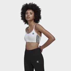 adidas sports bra crop top