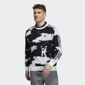 Long Sleeve Crewneck Graphic Sweater