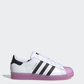 superstar metal toe adidas violet