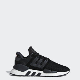 Svart + Grønn EQT + Falcon Sko | adidas NO Svart + Grønn EQT + Falcon Sko | adidas NO
