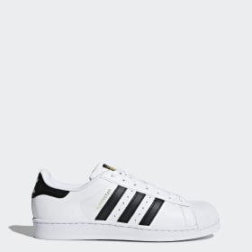 adidas superstar nere con la punta bianca