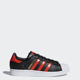 superstar heren rood