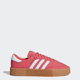 adidas sambarose rosse