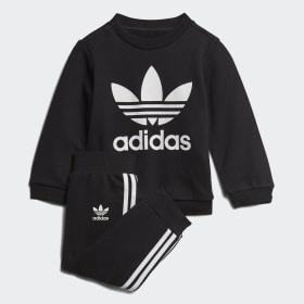 adidas trefoil crew set toddler