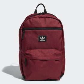 adidas red flower backpack