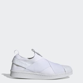 superstar slip on heren wit