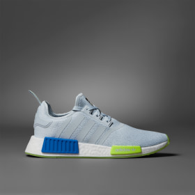 White and hot sale blue nmd