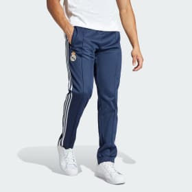 Pantalón Deportivo Beckenbauer Real Madrid Azul Hombre Fútbol