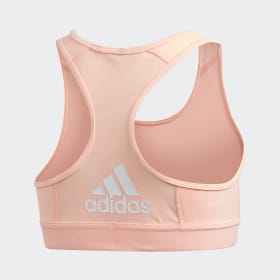 adidas orange sports bra