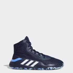 navy adidas basketball shoes
