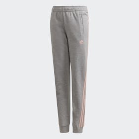 grey adidas trackies