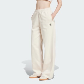 Ess Wl Pants Blanco Mujer Originals