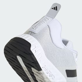 White adidas hot sale workout shoes