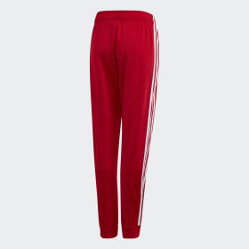 youth adidas tracksuit red
