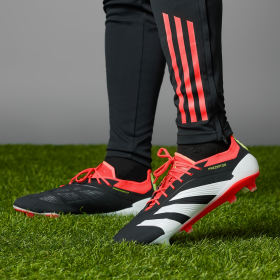 Red and white adidas on sale predators