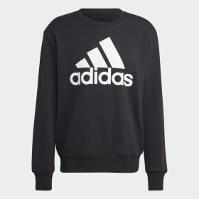 Red and black deals adidas sweatshirt