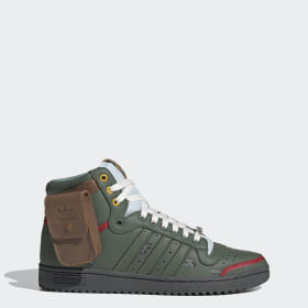 Discount on Adidas  shoes - SKU: Top Ten Hi Star Wars   Boba Fett Shoes