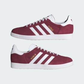 Mens burgundy adidas on sale shoes