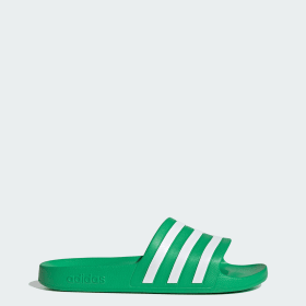 adidas slippers groen