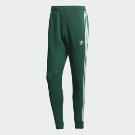 adidas originals green joggers