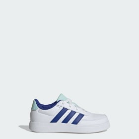 Adidas Sportswear Zapatillas Breaknet Court Cordones Blanco Nino Sportswear Ofertitas