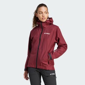 Chaqueta Técnica Terrex Xperior Gore-Tex Paclite Granate Mujer Terrex