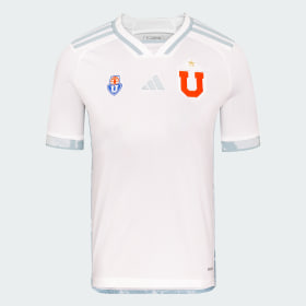 Camiseta Visita Universidad de Chile 2024 Blanco Niño Fútbol