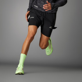 Shorts Ultimateadidas 2-En-1 Negro Hombre Running