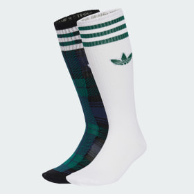 Calcetines A Media Pantorilla Tartan 2 Pares Azul Originals