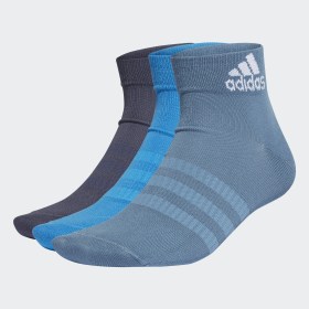 adidas - Ankle Socks 3 Pairs Altered Blue / Bright Blue / Shadow Navy HE4998