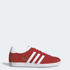 gazelle adidas red womens