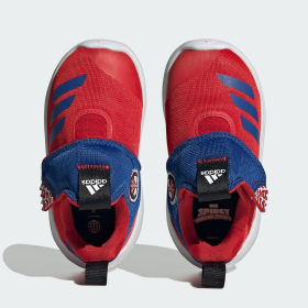 Red adidas sale trainers kids