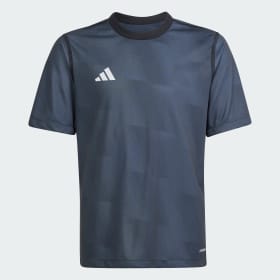 Camiseta Reversible 24 Kids Negro Niño Fútbol