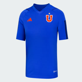 Camiseta De Entrenamiento Club Universidad De Chile Azul Niño Fútbol