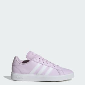 Zapatillas Adidas Grand Court Td Lifestyle Court Casual Morado Mujer Sportswear