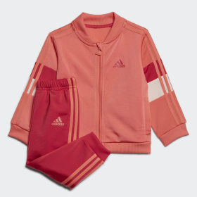 red adidas tracksuit junior