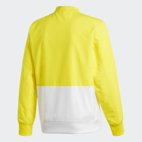 all yellow adidas tracksuit