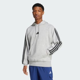 Essentials 3-Stripes French Terry Hoodie