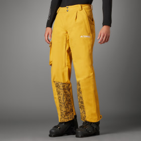 Pantalón Terrex Techrock 3 Capas Nylon Amarillo Hombre Terrex