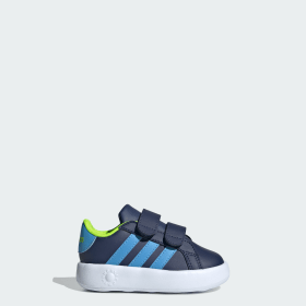 Zapatillas Adidas Grand Court 2.0 Para Bebé Azul Niño Sportswear