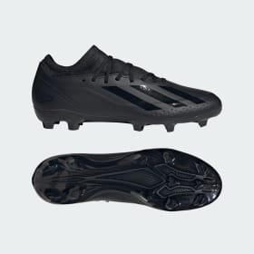 Zapatos X Crazyfast.3 Terreno Firme Negro Fútbol