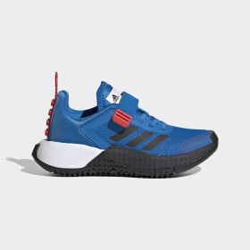 blue adidas shoes for boys