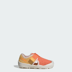 Adidas neon cheap shoes orange