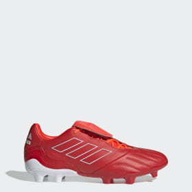 red adidas football shoes