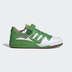 adidas - Chaussure M&M'S Brand Forum Low 84 Green / Cloud White / Eqt Yellow GY6314