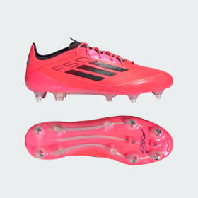 Zapatos De Fútbol F50 Elite Terreno Blando Rosado Fútbol