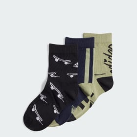 Calcetines Brand Love 3 Pares Negro Niño Training