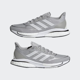 adidas grey trainers ladies