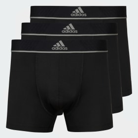 Calzoncillo Bóxer De Algodón Active Micro Flex Eco (Paquete De 3) Negro Hombre Training